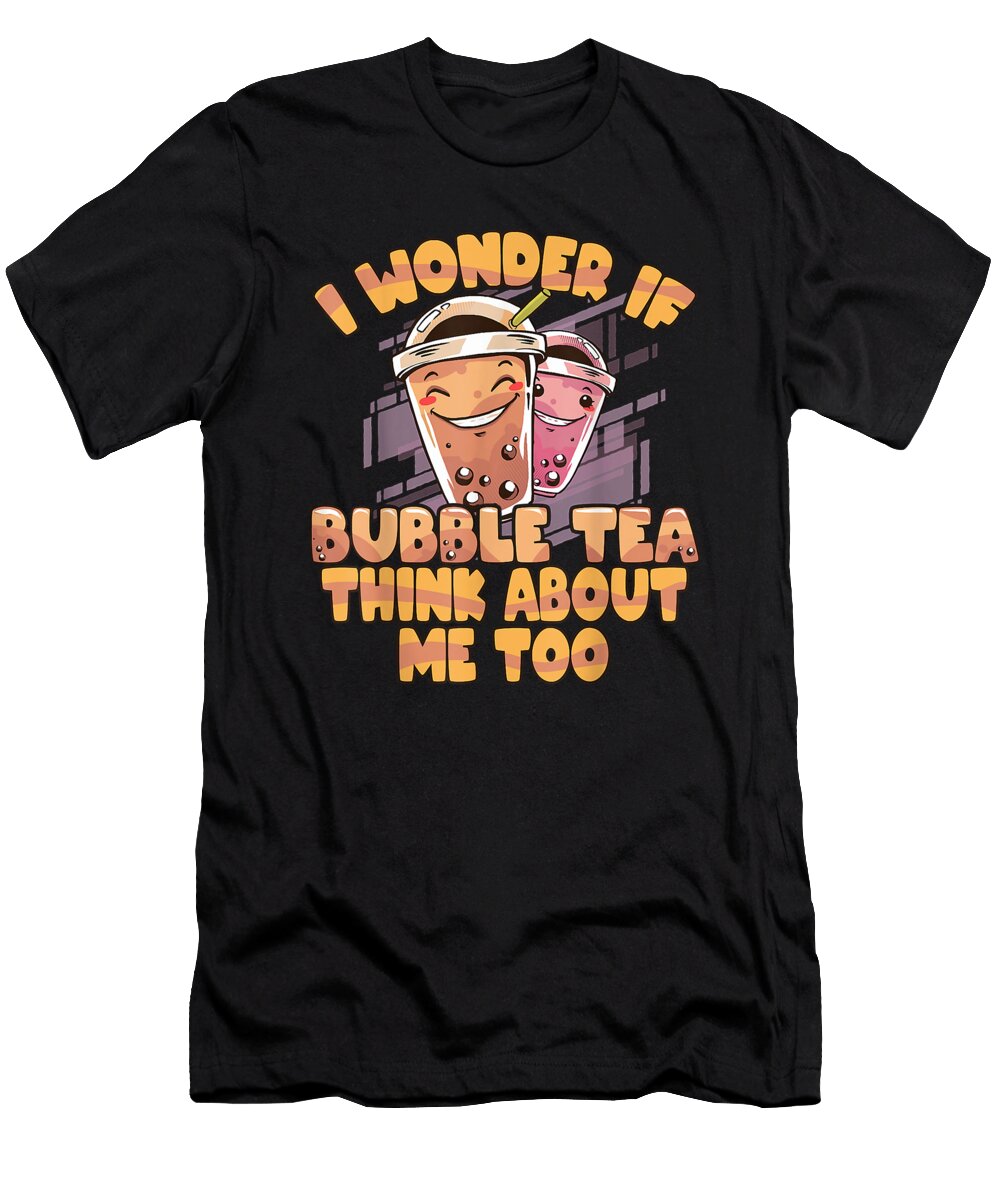 Sparkling Goodness Kawaii Bubble Tea Lover Kawaii Boba Korean Milk Anime Idol Gifts Fot You Ezone Prints T-Shirt