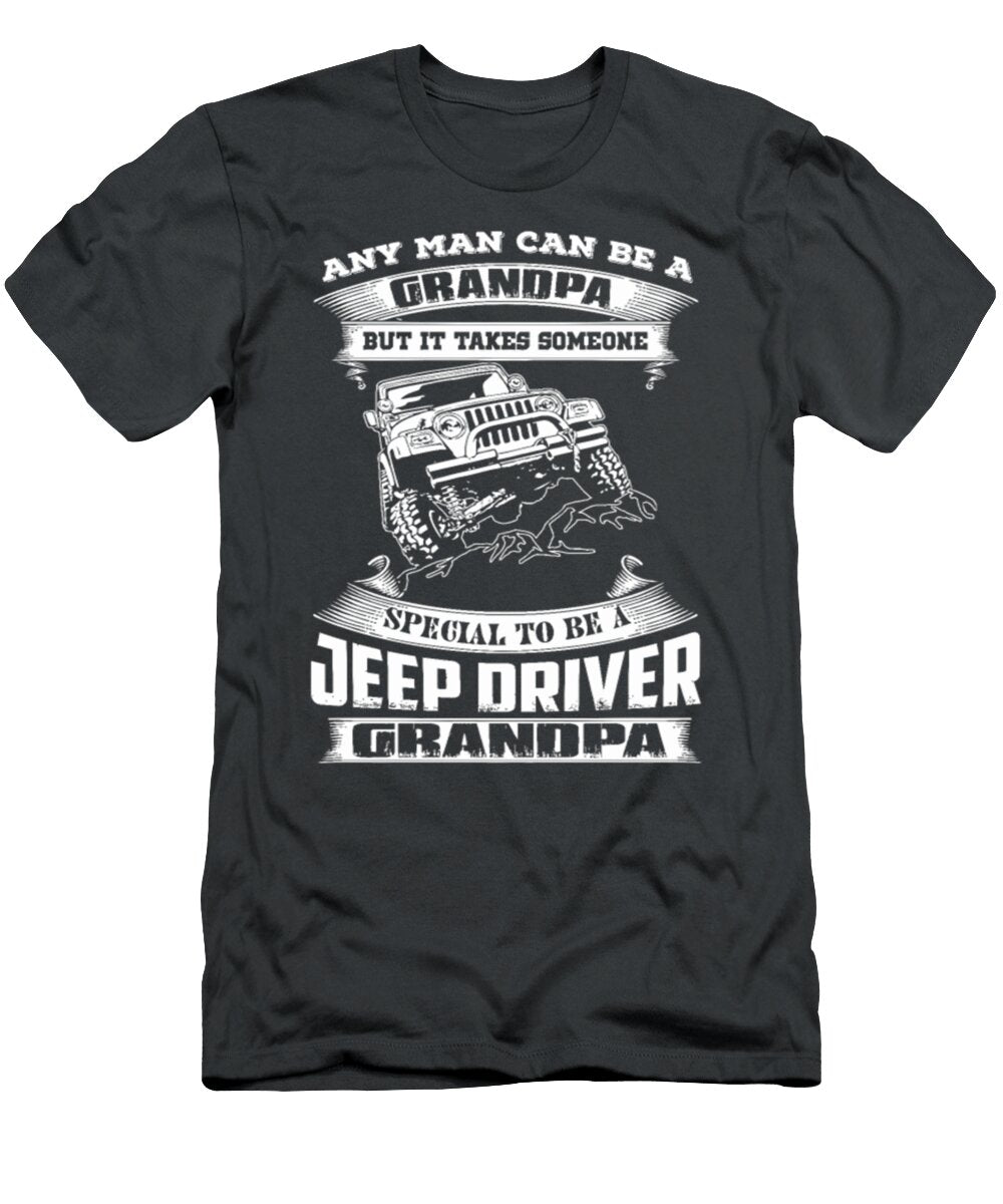 Special to Be a Jeep Driver Grandpa Tinh Tran Le Thanh T-Shirt