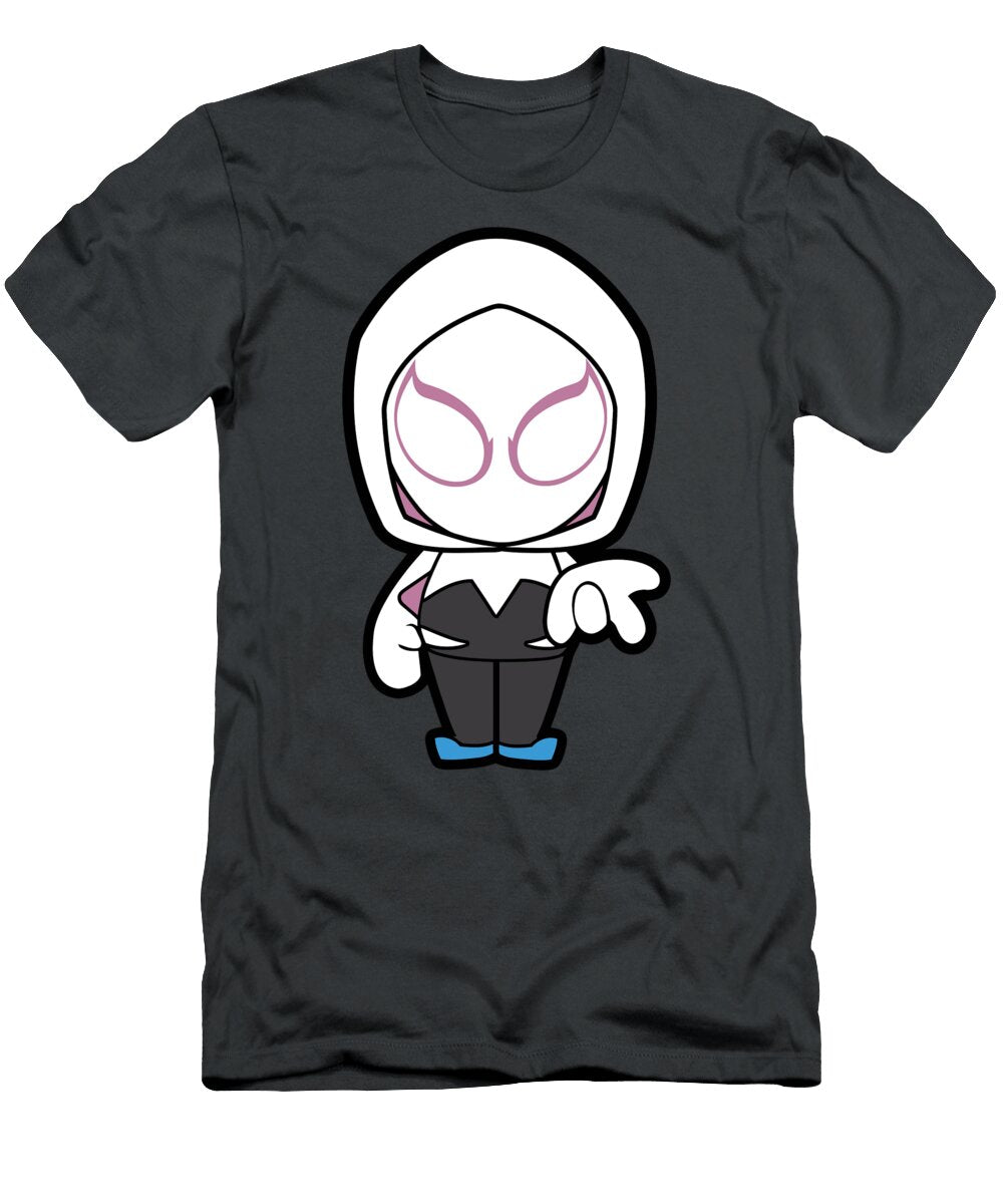 Spider Woman Gwen Stacy Chibi Elizabeth J Campbell T-Shirt