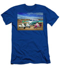 Splitty VW Beetle and Scooters Linton Hart T-Shirt
