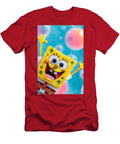 Spongebob Squarepants in Bubbly Bliss Square Nathanael Ruiz T-Shirt