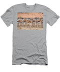 Springbok Herd in the Rain Kgalagadi Transfrontier Park Ann Steve Toon Natureplcom T-Shirt