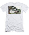 Springtime At Round Pond Maine Monte Toon T-Shirt