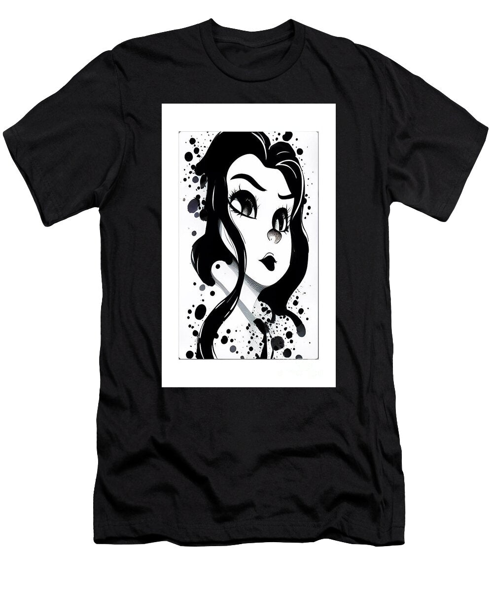 Starry Eyed Ariel John Romig T-Shirt