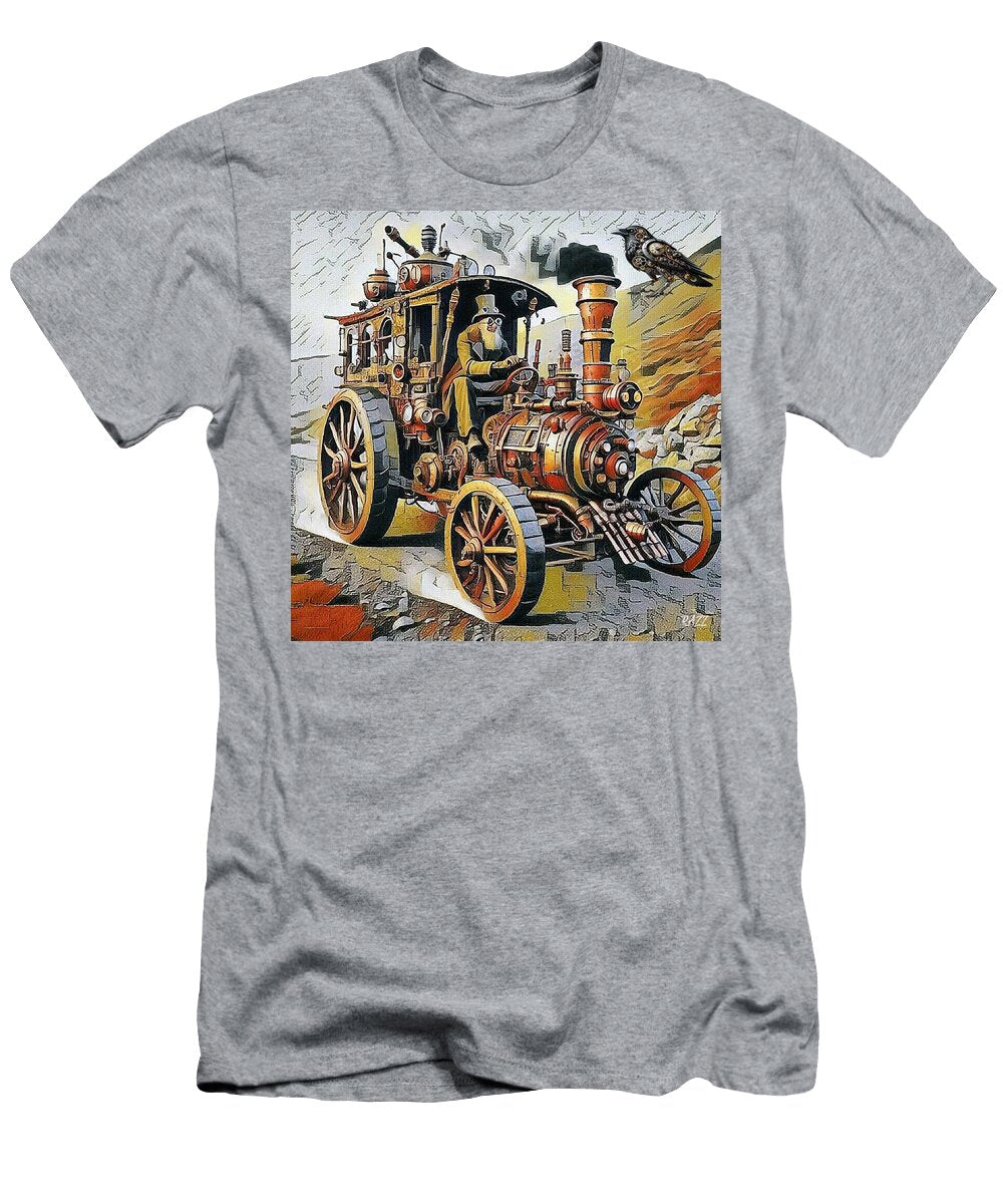 Steampunk Steam Engine Adventure Razz Mtazz T-Shirt