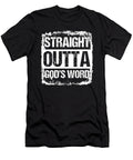 Straight Outta Gods Word Sermon Church Pray Gift Thomas Larch T-Shirt
