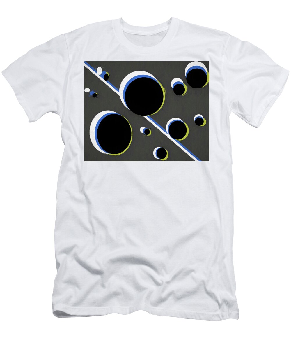 Straw Modern Abstract Dan Sproul T-Shirt