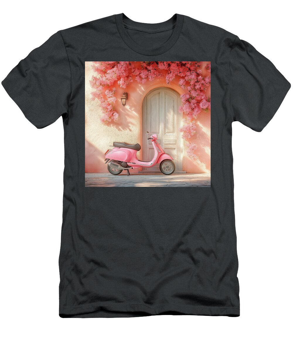 Stylish Pink Brian Nicol T-Shirt