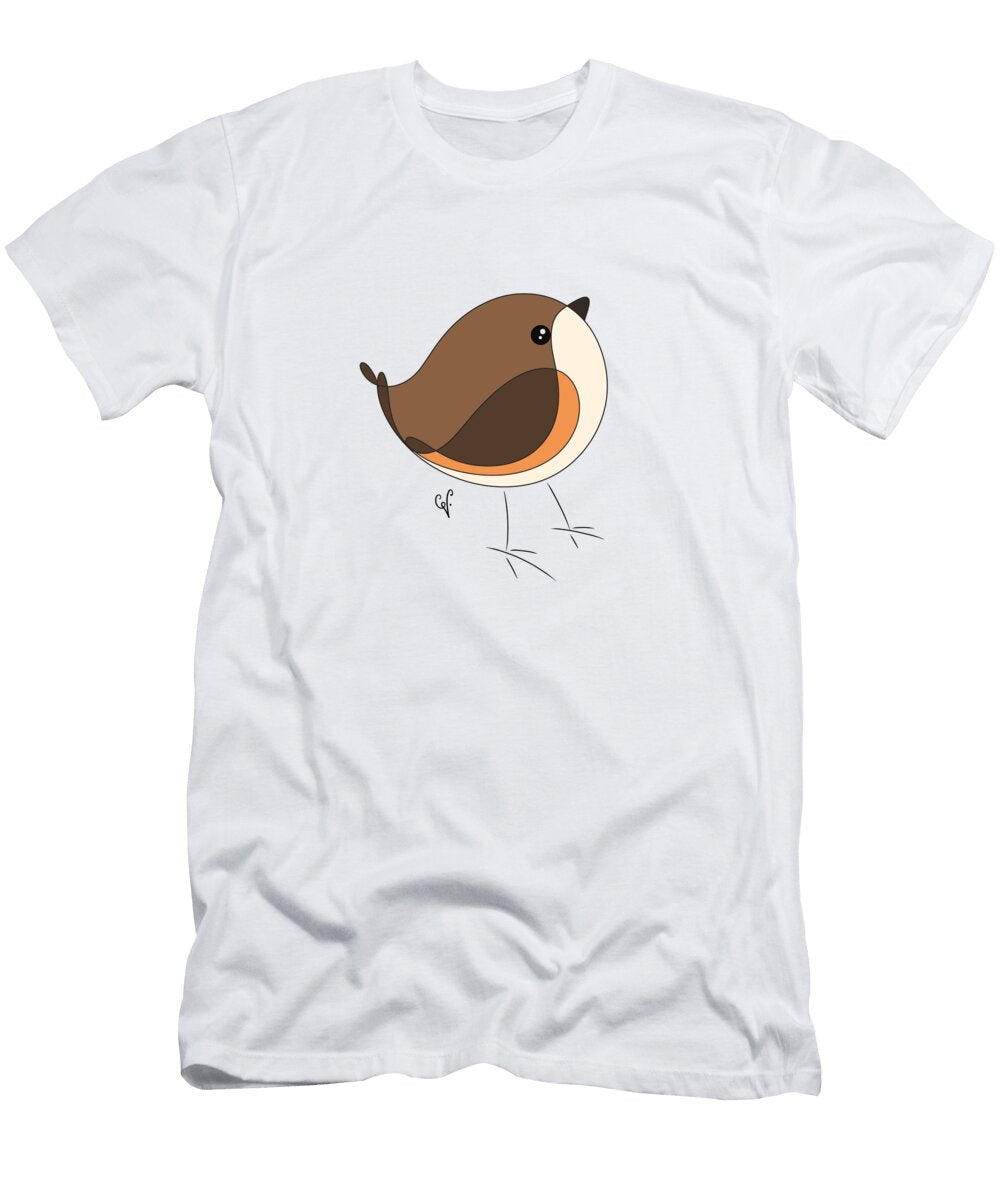 Stylized Bird Veronica Minozzi T-Shirt