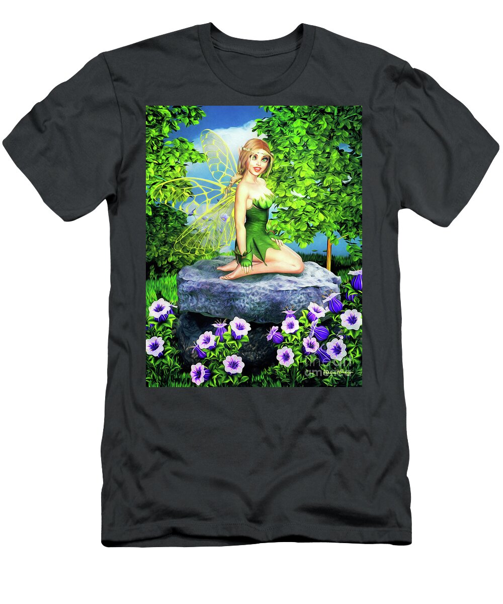 Summer Faerie Alicia Hollinger T-Shirt