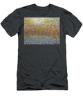 Sun Beams on Ripples in a Lily Dappled Impressionists Oil Paradise Jill Annette Johnson T-Shirt