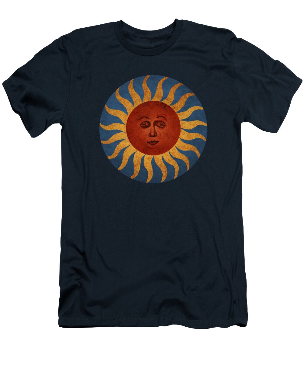 Sun Recreation of Veit Stoss Rosary Medallion Western Exposure T-Shirt