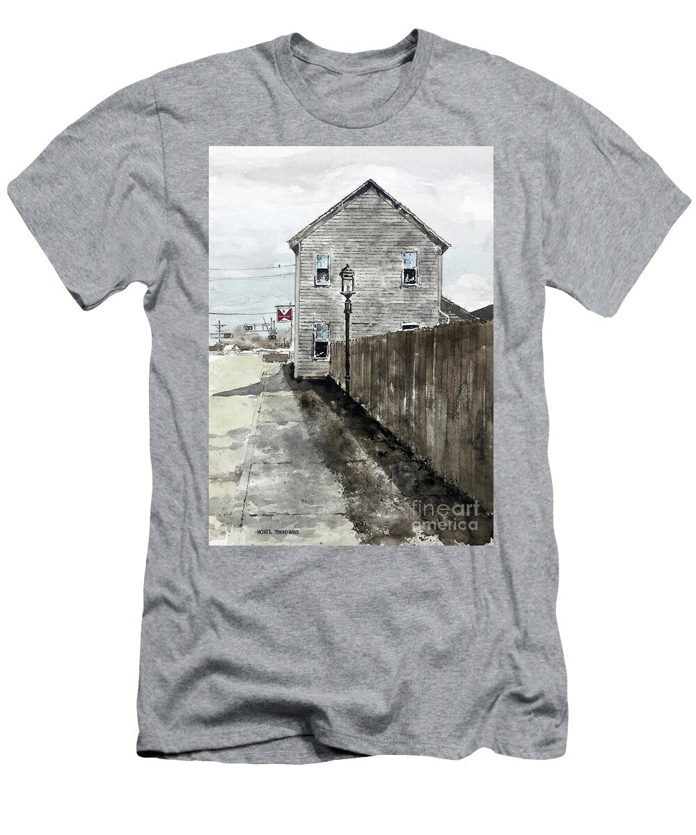 Sunday Morning Sidewalk Monte Toon T-Shirt