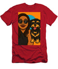 Sunny Portrait with Happy Dog Donna L Holloman Photography T-Shirt