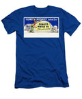 Sunoco Winter Oil Helps Quick Starting Goofy Pouring Out Oil Scared By Polar Bear By Igloo Ad Sign Cody Cookston T-Shirt