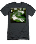 Suns Reflection on Lily Pad Renee Trenholm T-Shirt