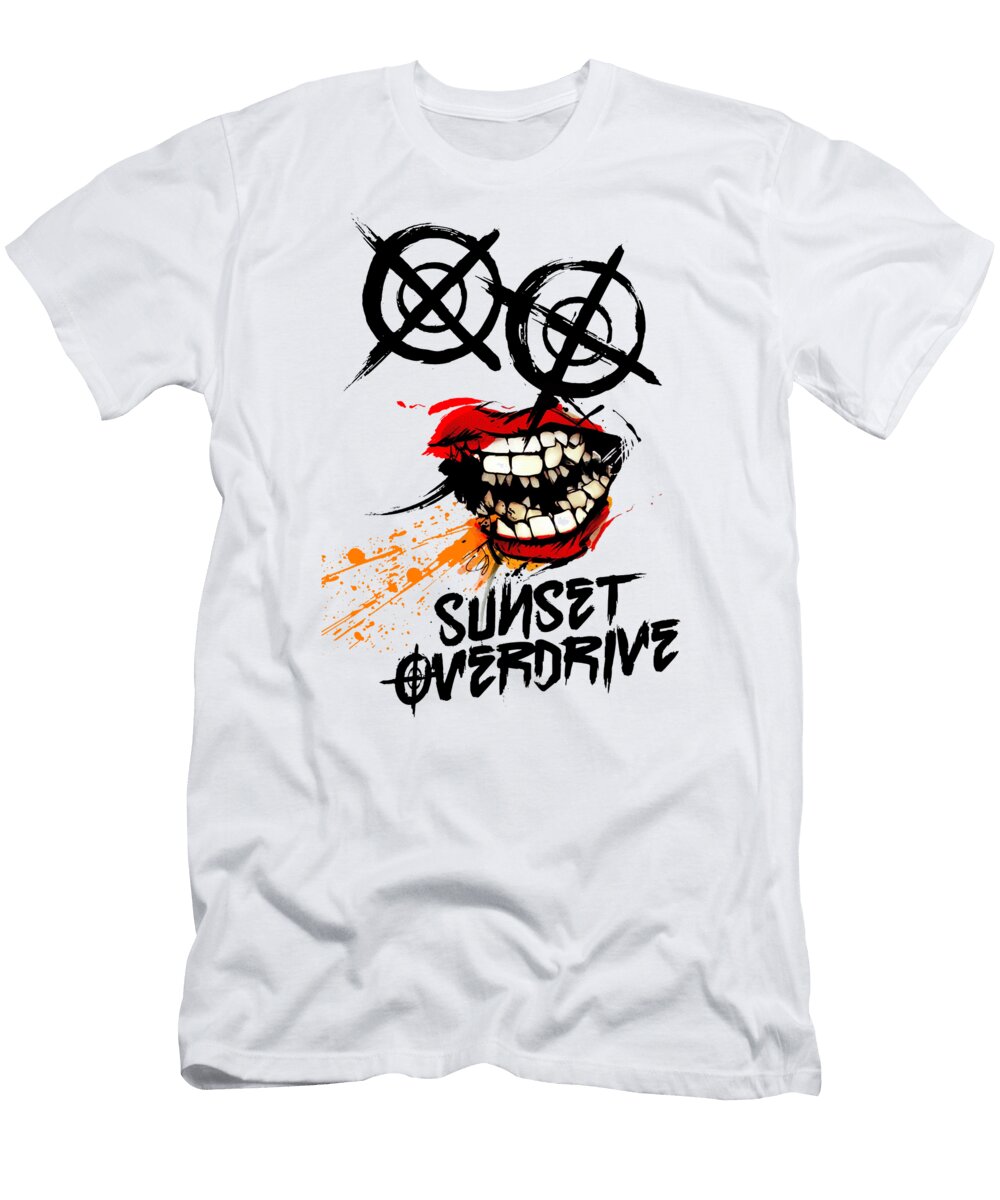 Sunset Overdrive Smile Funny Sunset Overdrive Smile Funny T-Shirt