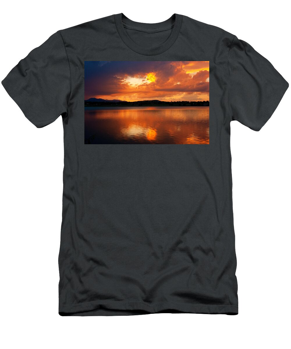 Sunset with a Golden Nugget James Bo Insogna T-Shirt