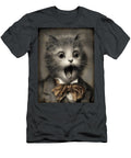 Surprised Cat in Suit Fabrizio Cassetta T-Shirt