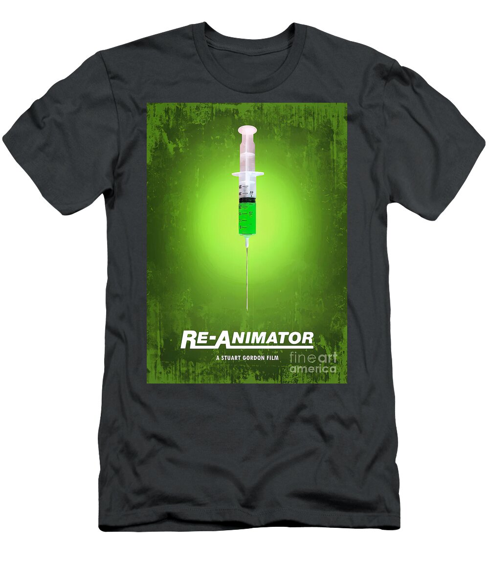 Syringe From Re Animator Film Adeline Isla T-Shirt