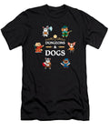 Tabletop Gamer Dogs Rpg D20 Dice Fantasy Roleplaying Gaming 1 T-Shirt