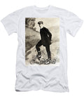 Takypod Pedaled Roller Skates 1910 Science Source T-Shirt