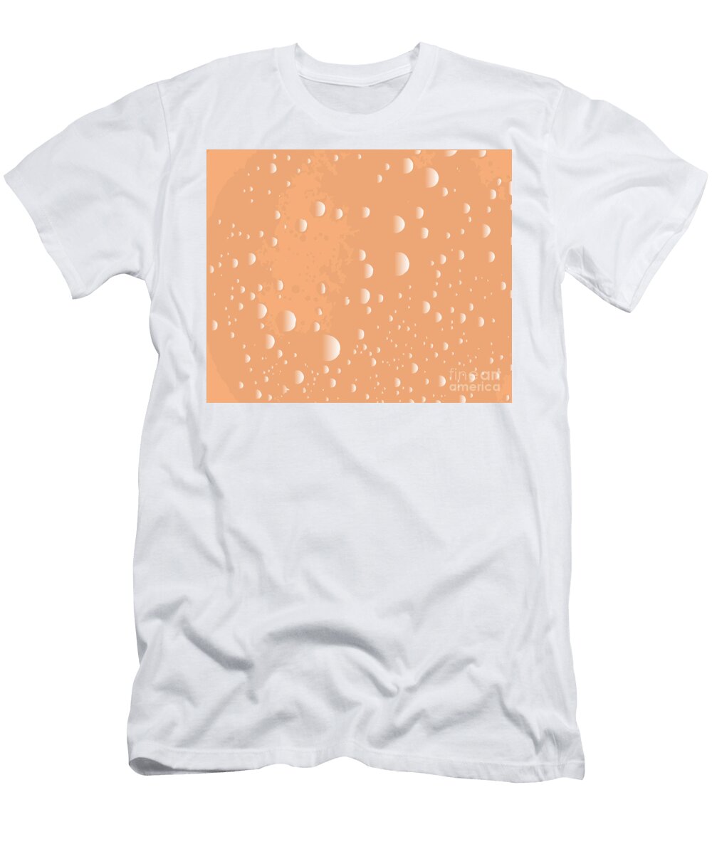 Tea Bubble Background Bigalbaloo Stock T-Shirt