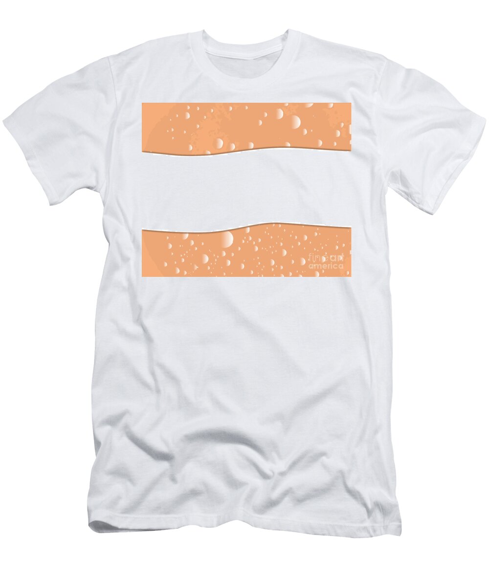 Tea Bubbles Copy Space Bigalbaloo Stock T-Shirt