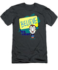 Ted Lasso Believe Motivational Chibi Style Logo Albert Doaa T-Shirt