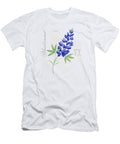 Texas State Flower Bluebonnet Art By Jen Montgomery Jen Montgomery T-Shirt