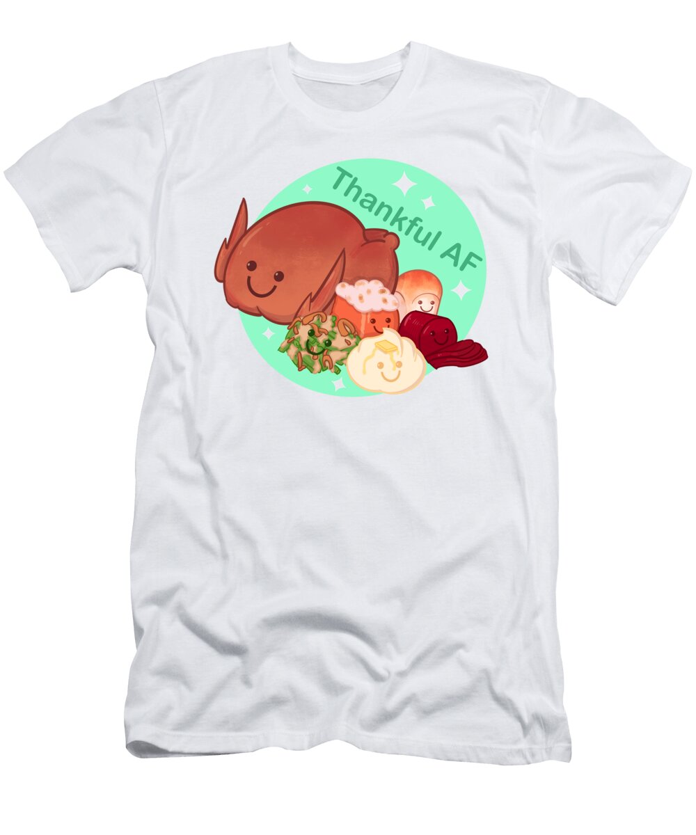 Thankful Af Ludwig Van Bacon T-Shirt