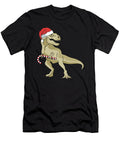 Thanksgiving Santa Gift Cute Xmas Christmas Dinosaur T Rex Thomas Larch T-Shirt
