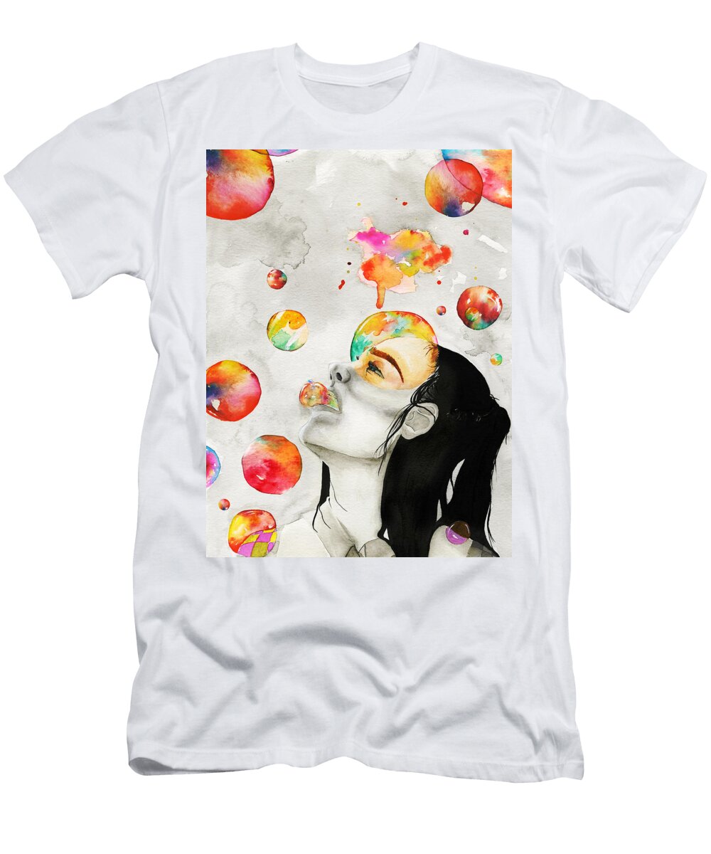 That Bubbly Feeling Esmeralda Benavidez T-Shirt