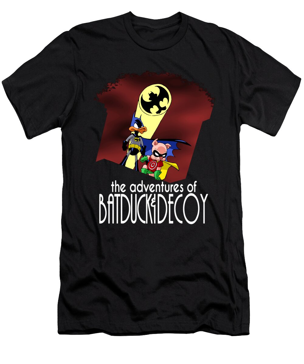 The Adventures of Bat Duck Decoy Felecia Batari T-Shirt