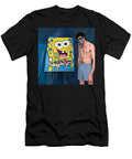 The Artist with His Spongebob Painting Russell Frantom T-Shirt
