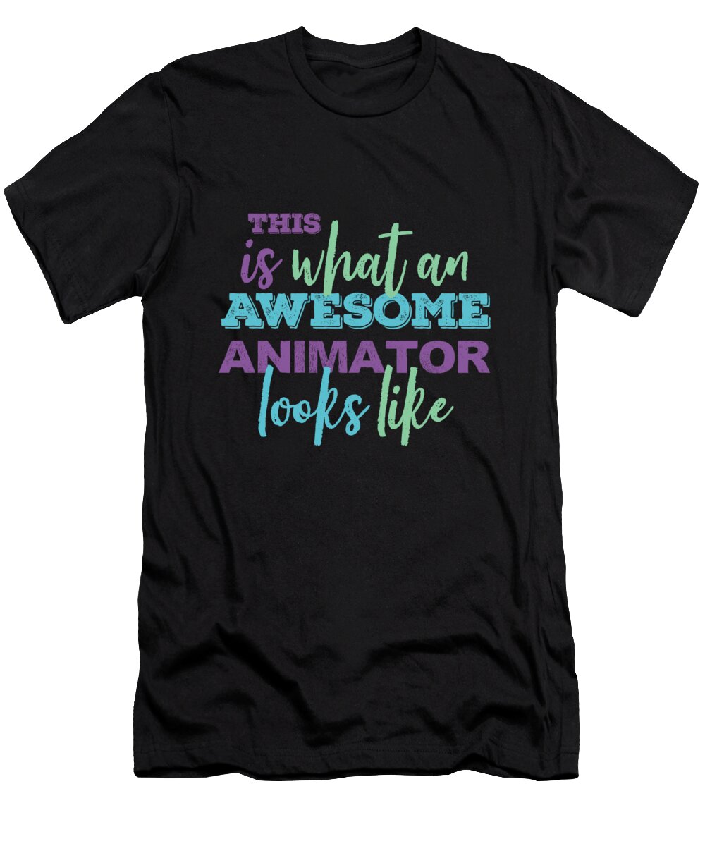 The Awesome Animator Funny Gift Neo Dhlamini T-Shirt