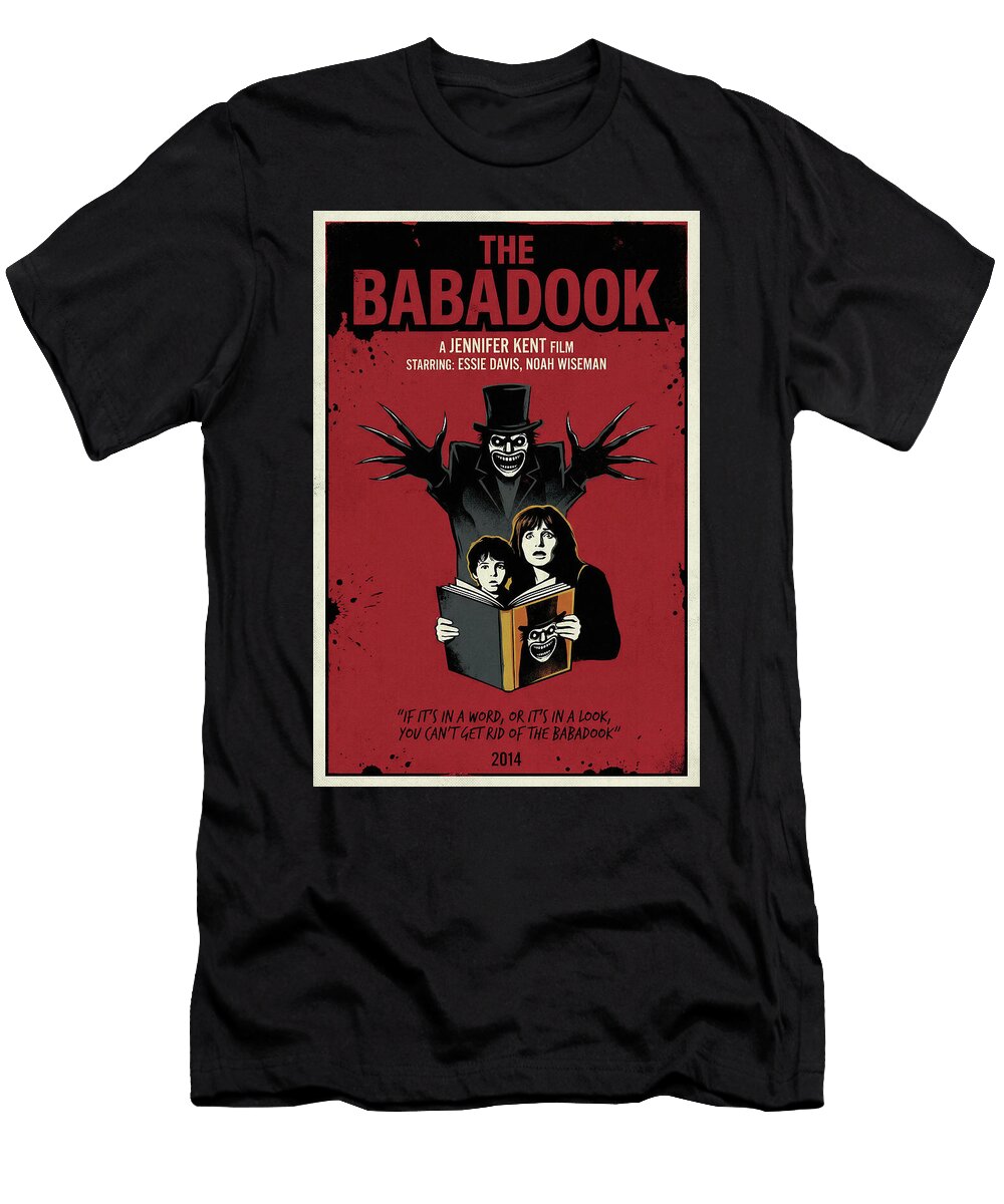 The Babadook Minimal Movie Poster Retro Film Poster Vintage 2014 Sampadart Gallery T-Shirt