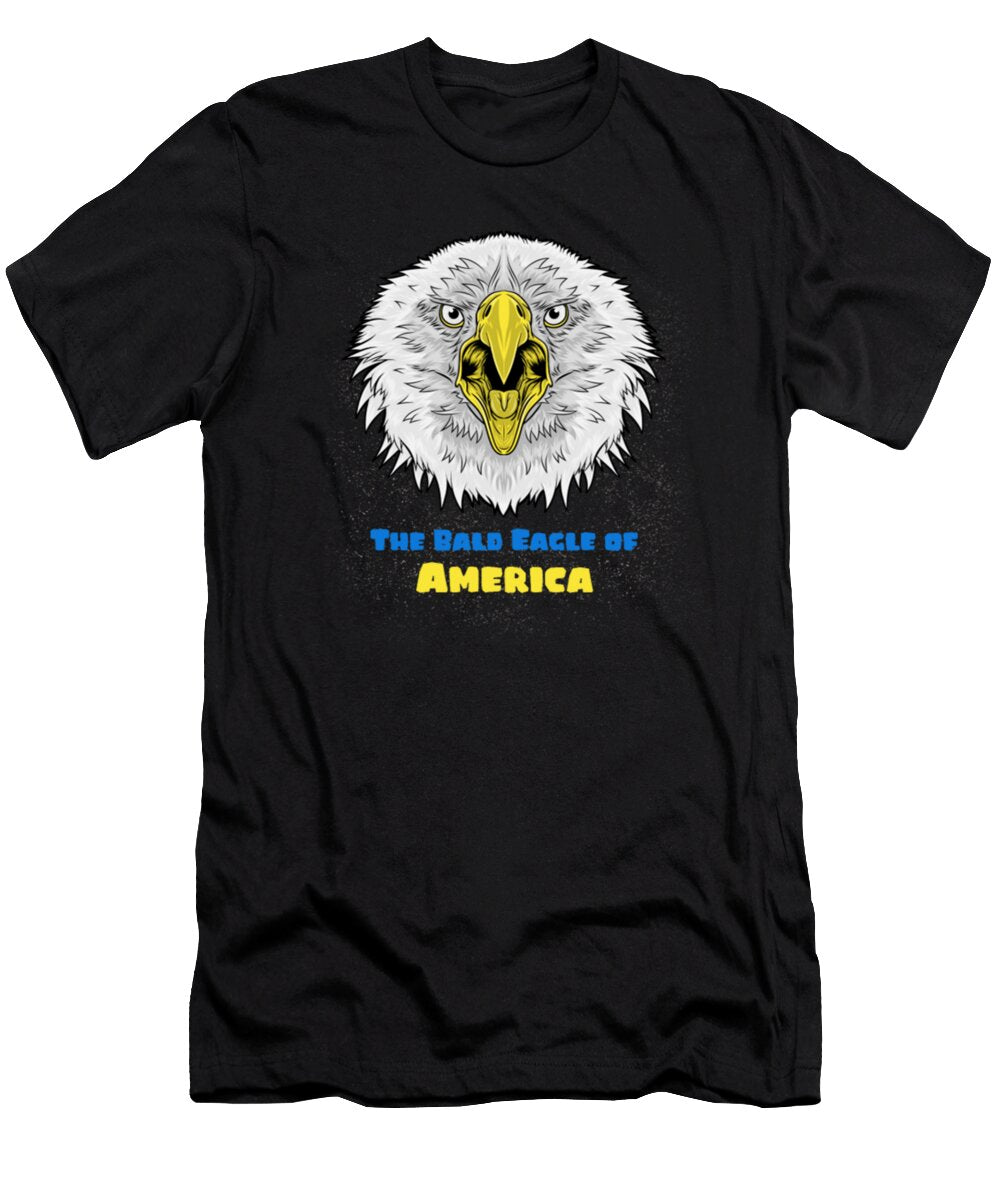 The Bald Eagle of American US Emblem Tinh Tran Le Thanh T-Shirt