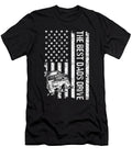 The Best Dads Drive Jeeps American Flag Tinh Tran Le Thanh T-Shirt