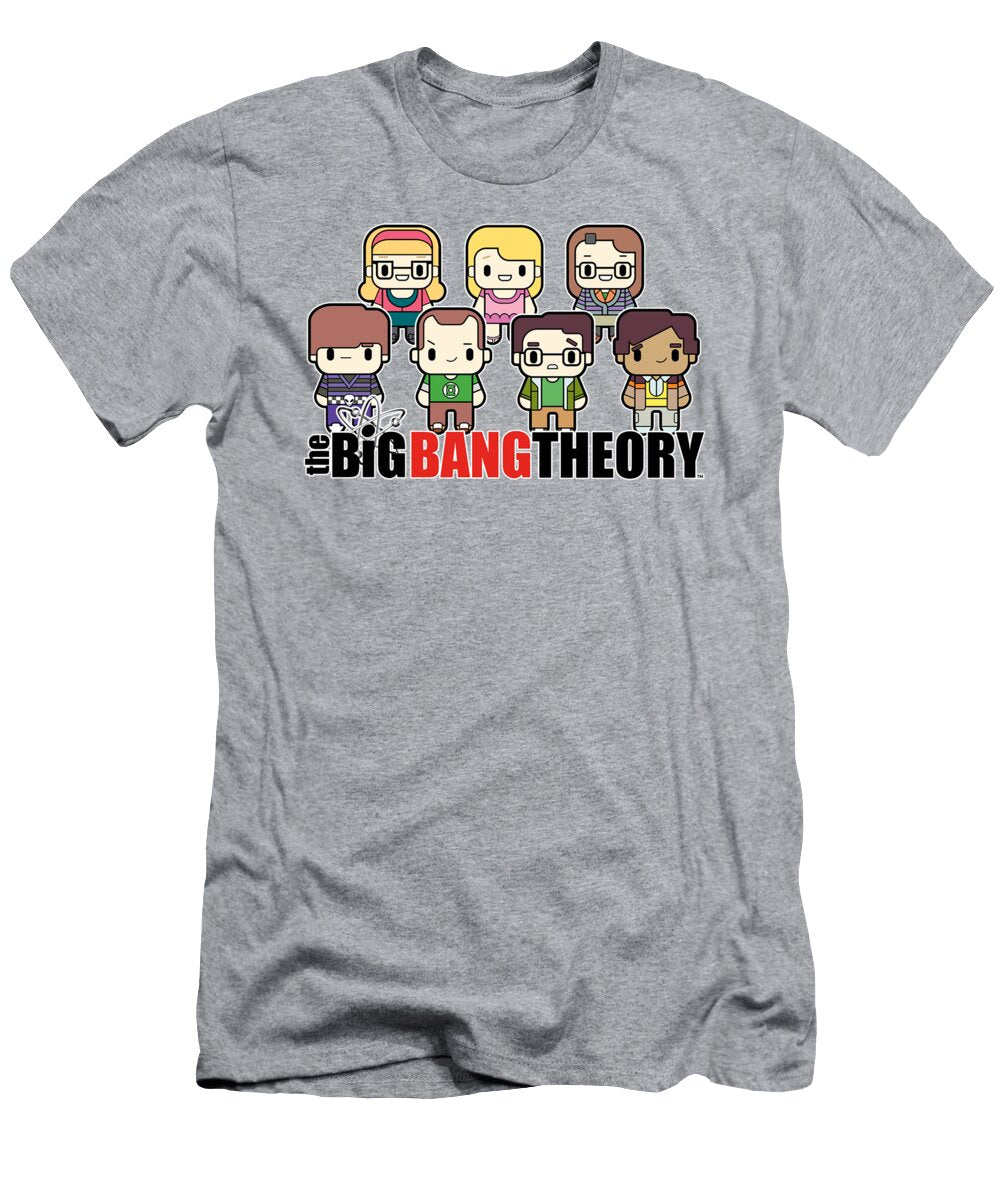 The Big Bang Theory Chibi Group Shot Lioraq Ara T-Shirt