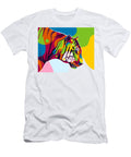 The Colorful King Tiger Inside Pop Art Style Lintang Wicaksono T-Shirt