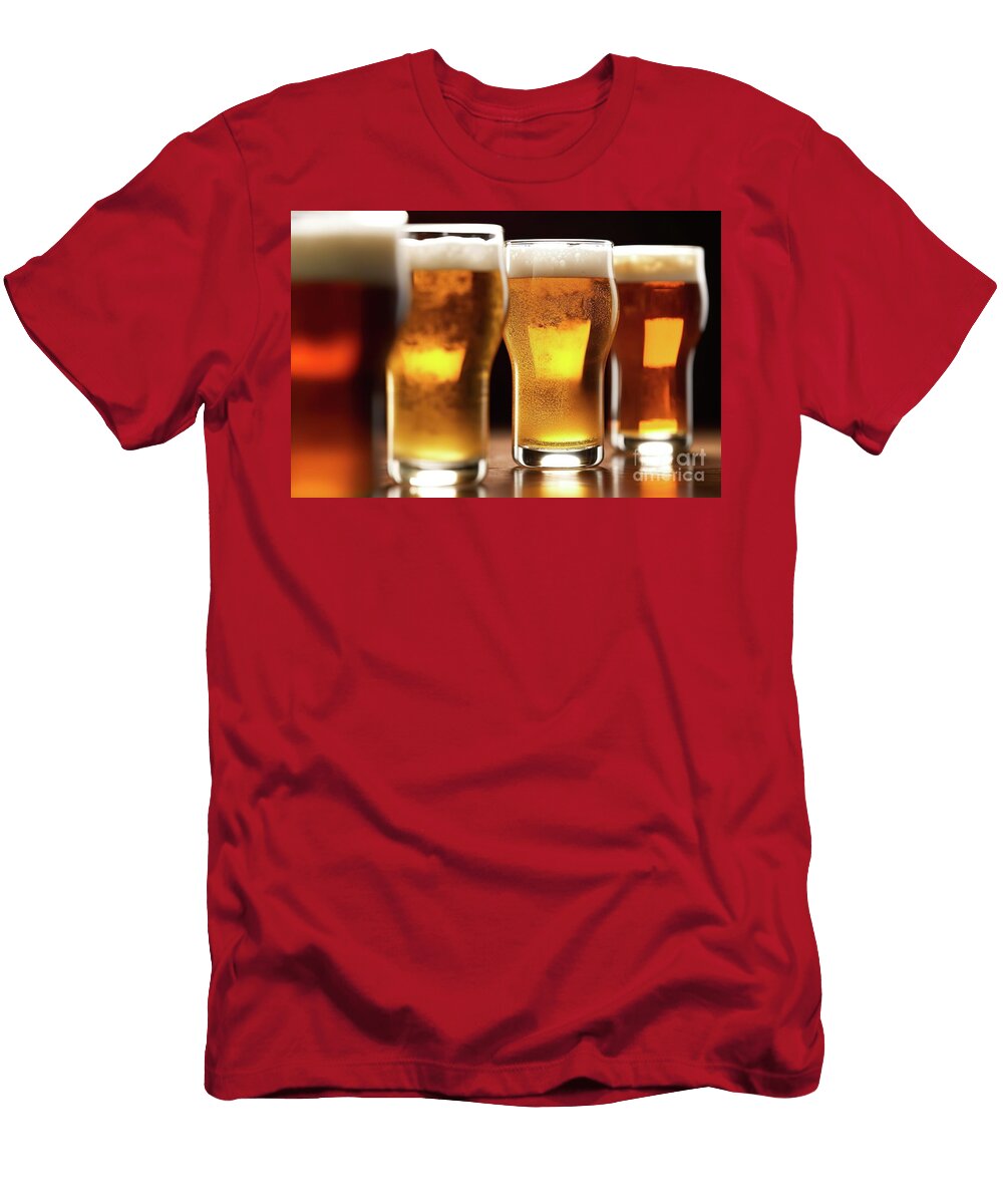 The Consumption of Refreshing Beer Increases in Summer Ai Gener Joaquin Corbalan T-Shirt