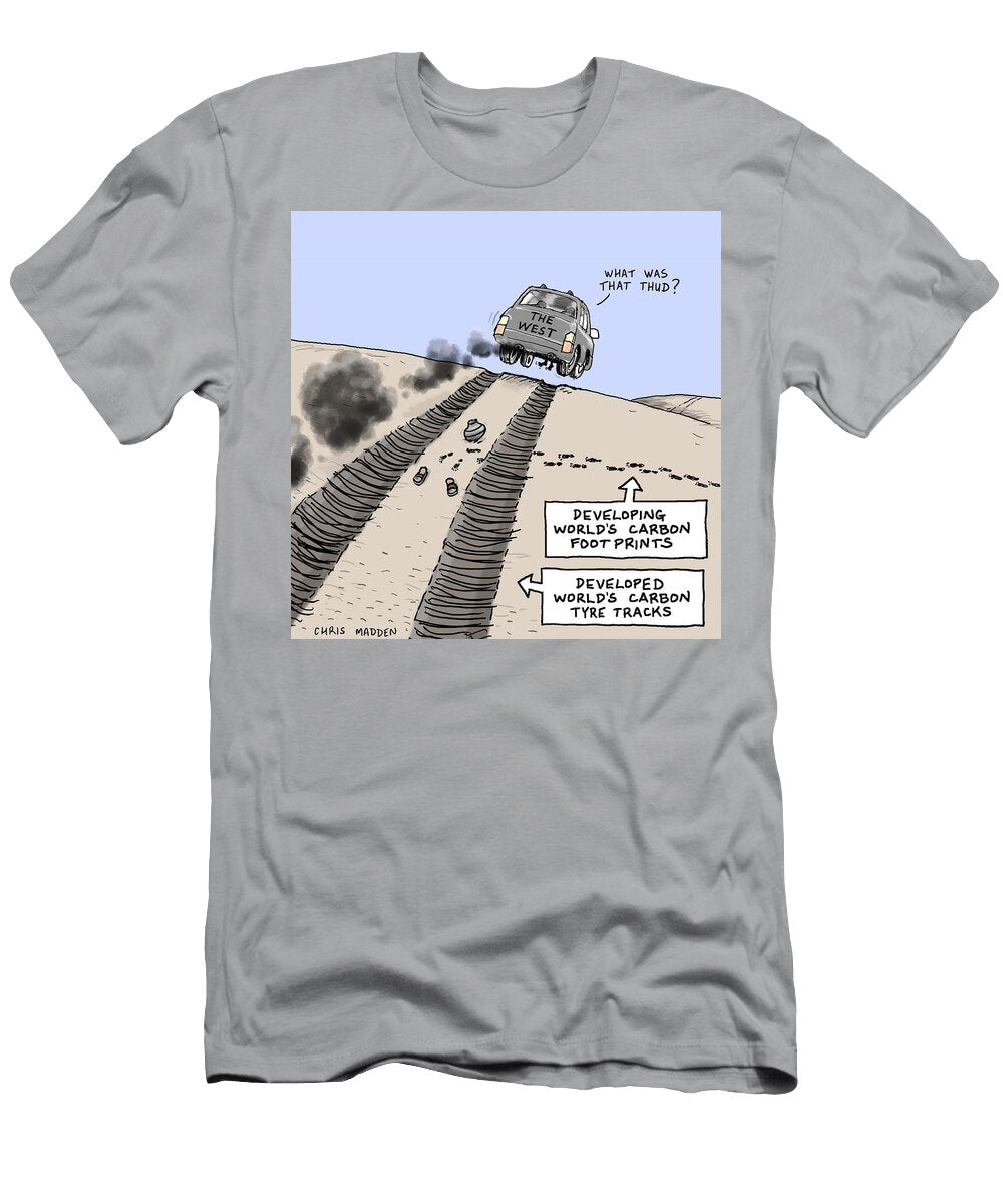 The Developing Worlds Carbon Footprint Compared to Chris Madden T-Shirt