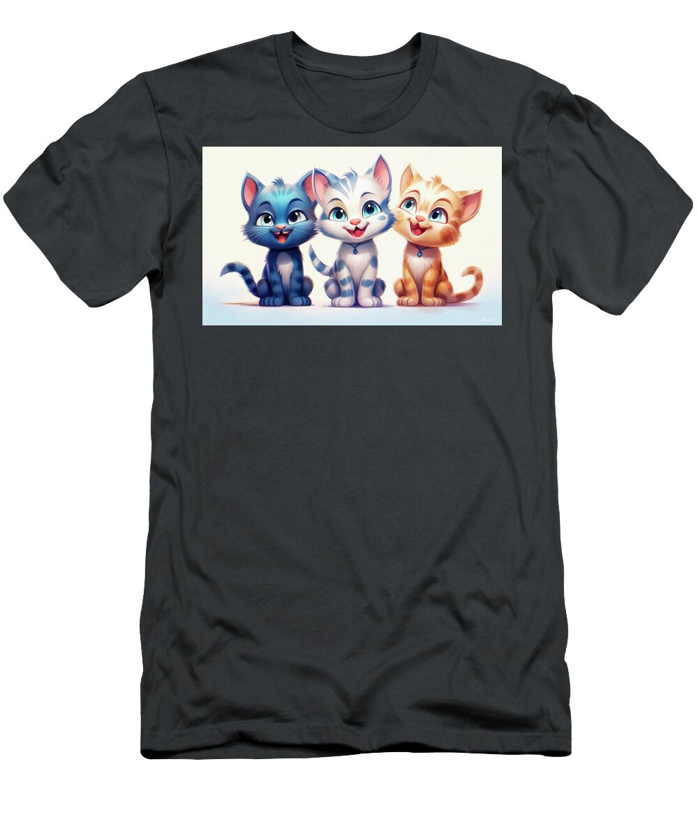 The Fantastic Three Jutta Maria Pusl T-Shirt