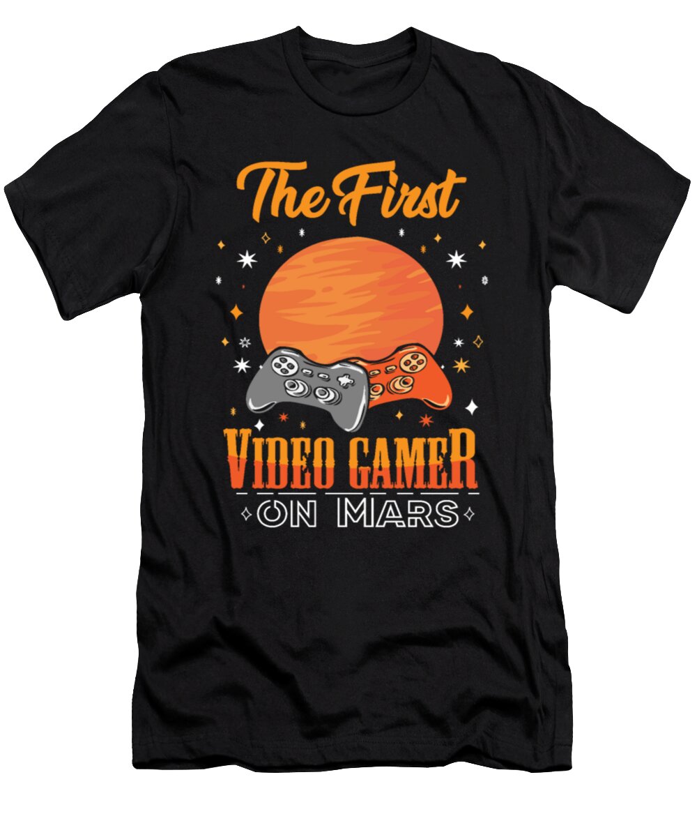 The First Video Gamers on Mars Tinh Tran Le Thanh T-Shirt