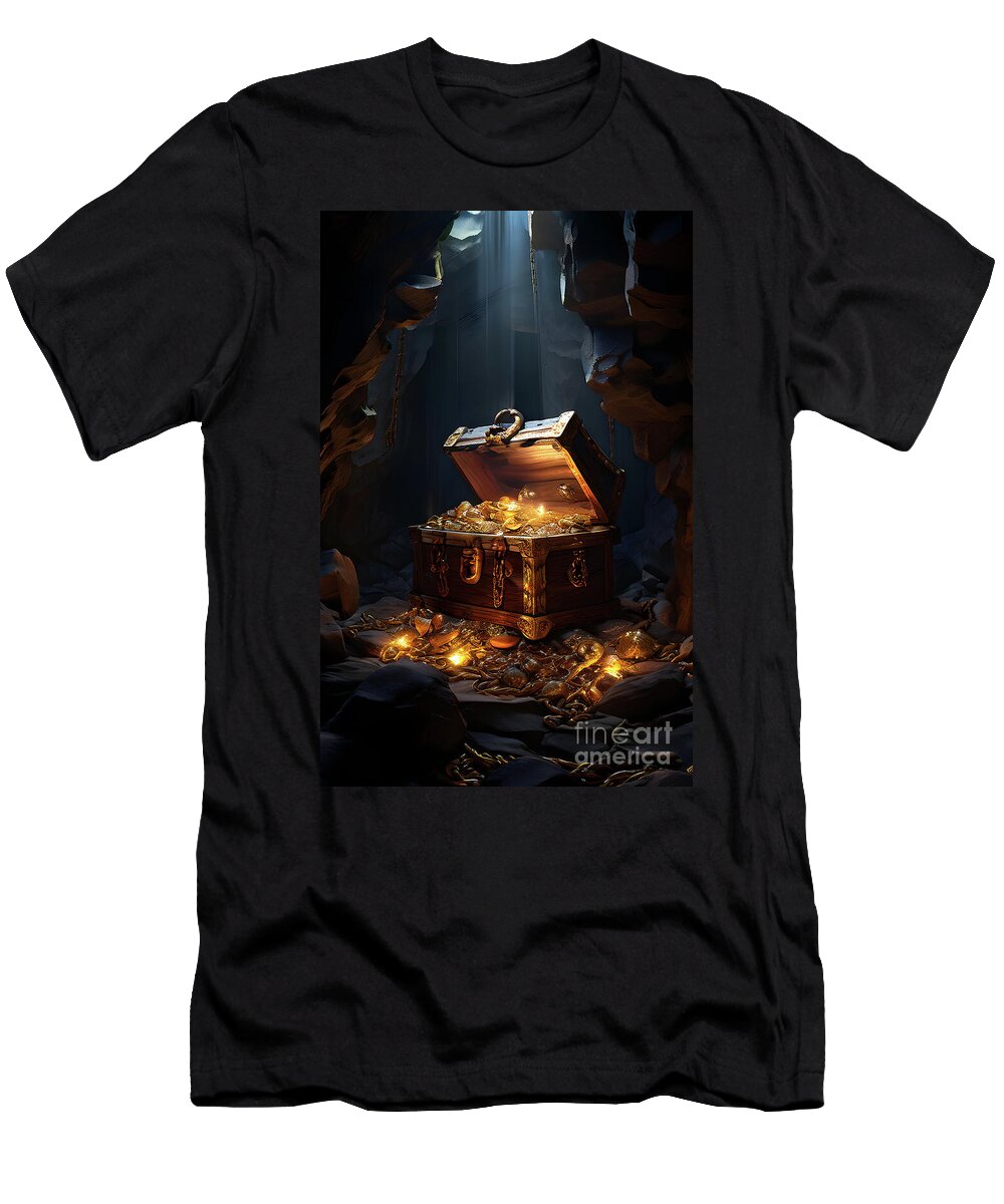 The Glowing Chest of Gold Sen Tinel T-Shirt