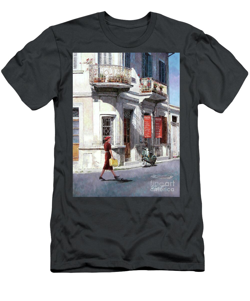 The Green Vespa Theo Michael T-Shirt