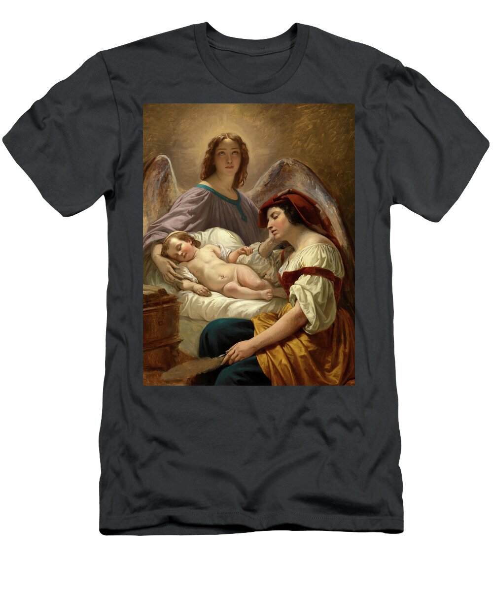 The Guardian Angel Henri Decaisne T-Shirt