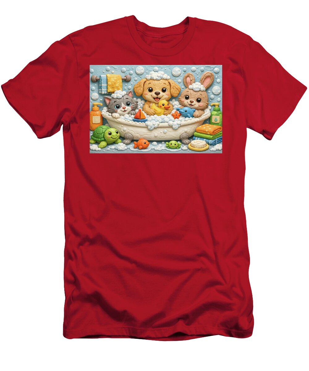 The Happiest Bath Time Stephen Younts T-Shirt