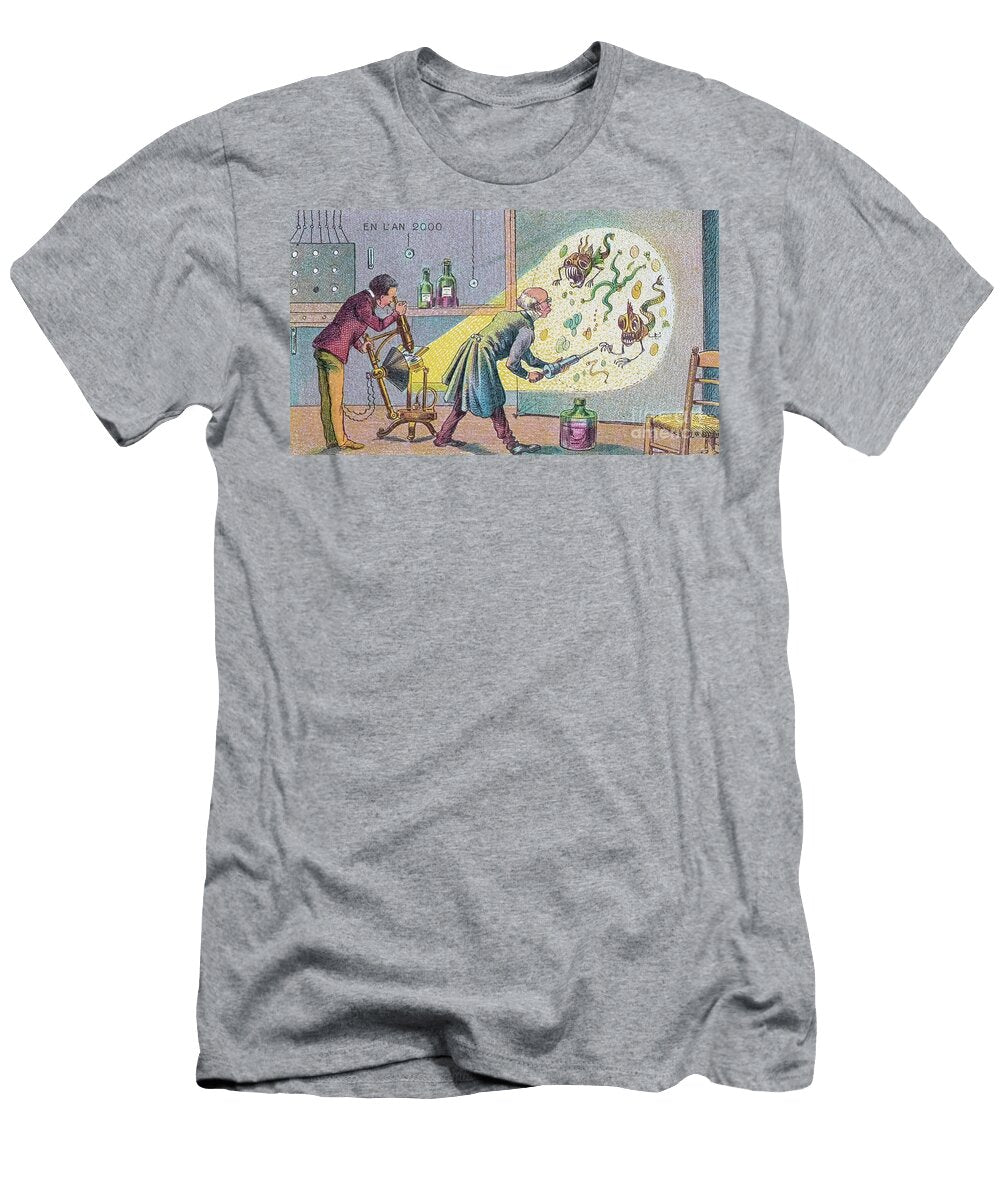 The Hunt for Germs L5 Historic Illustrations T-Shirt